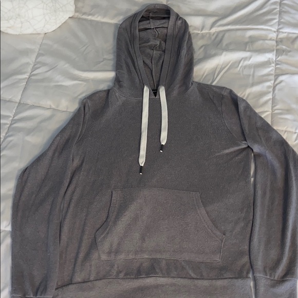 Forever 21 Plush Grey Hoodie - Picture 1 of 2
